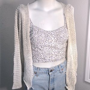 Knitted Cardigan Sweater